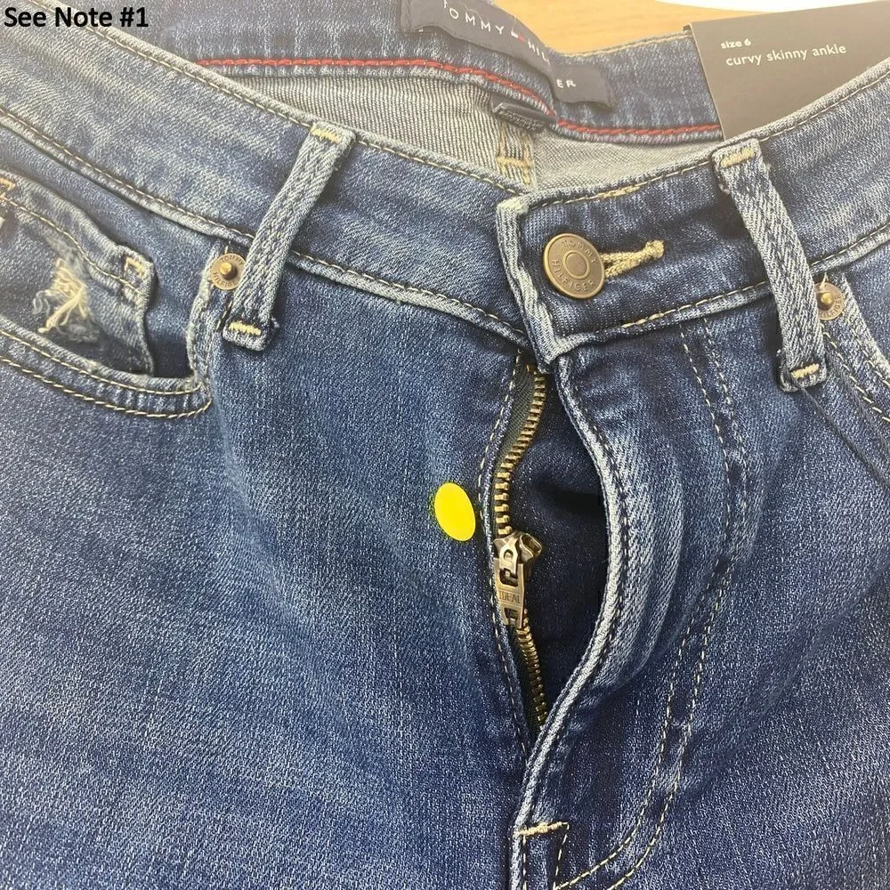 Tommy Hilfiger TH Flex Curvy Fit Distressed S Prestige Wash 6